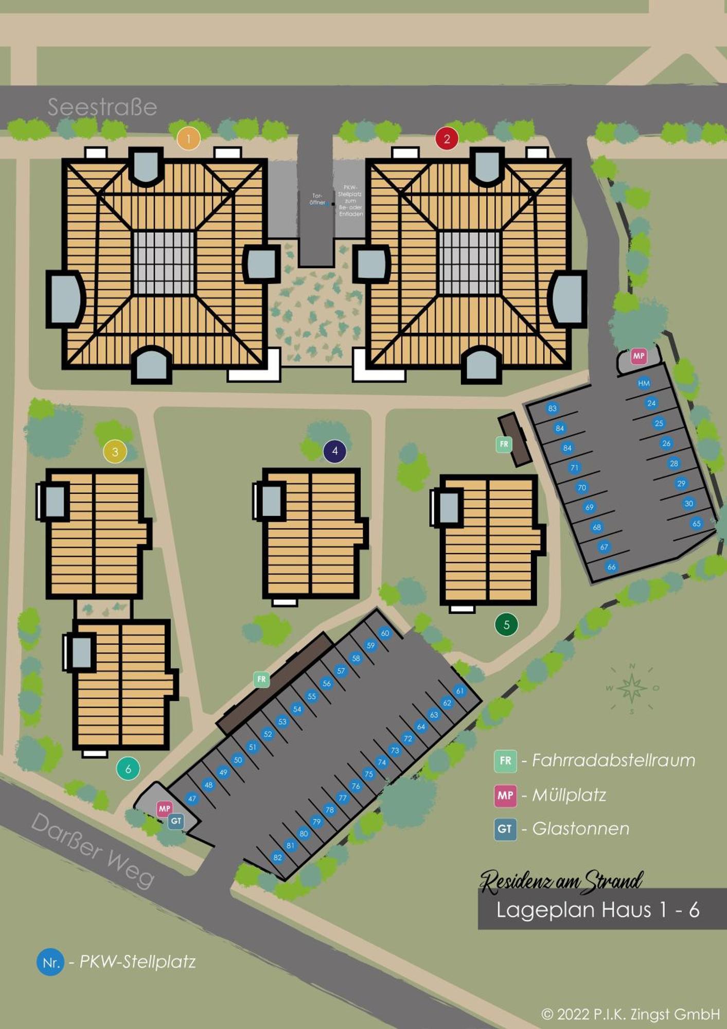 Residenz Am Strand Ostseerauschen - Wohnung 5-72 Zingst Buitenkant foto